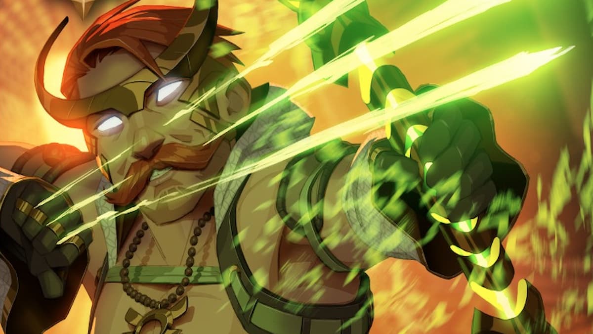 The 'Stache shooting green arrows in ChronoCCG