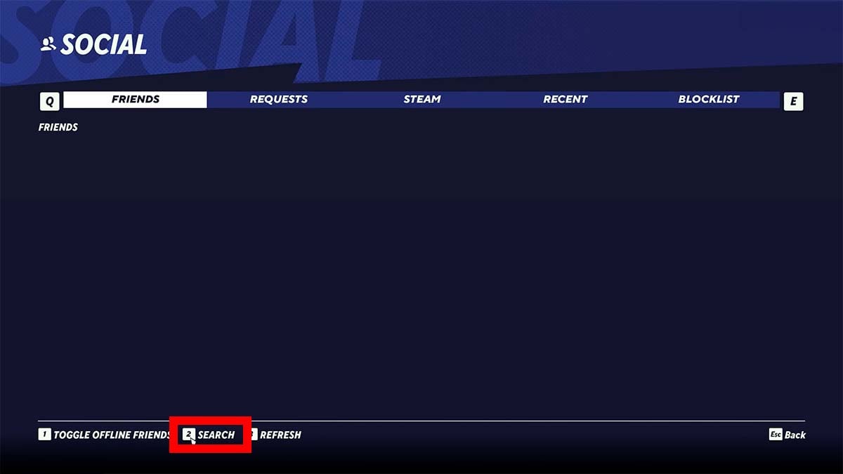add a friend in Multiversus
