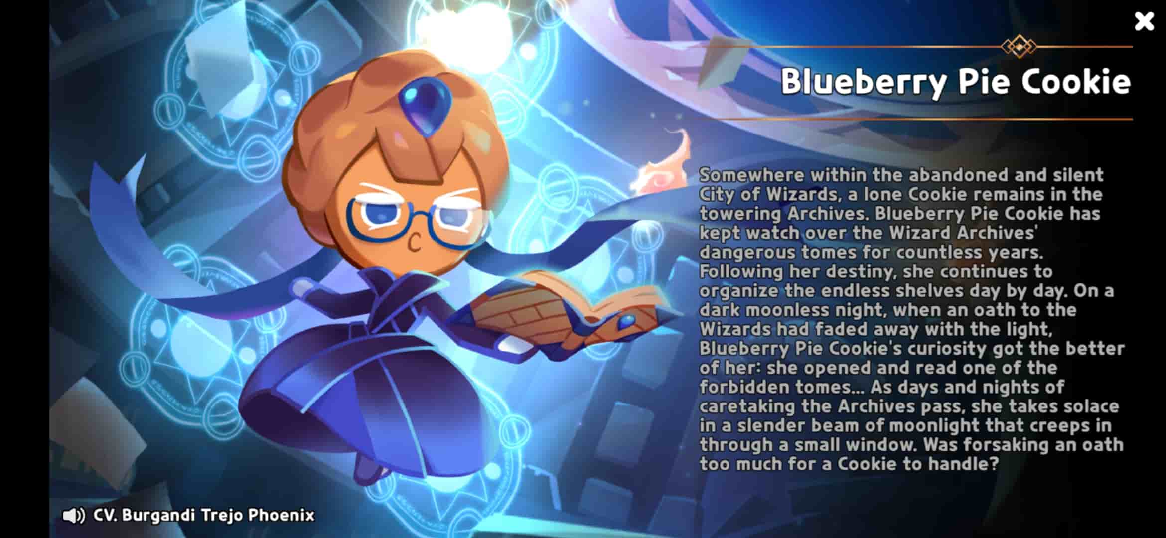 Blueberry Pie Cookie