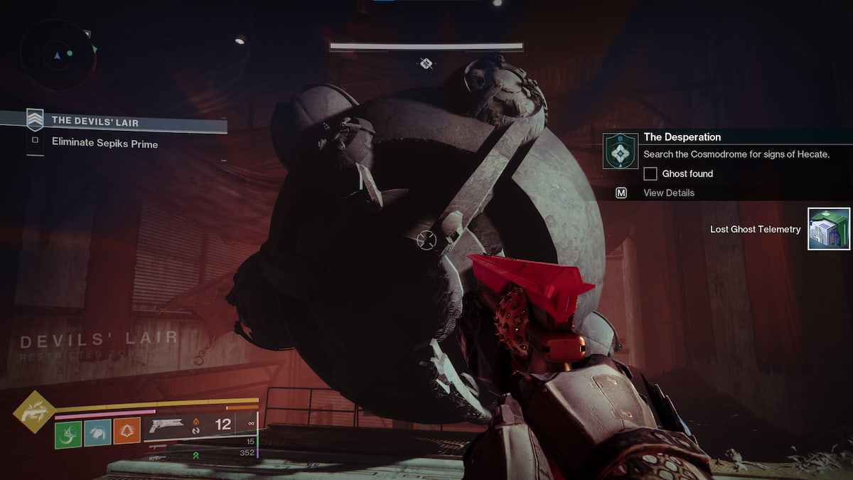 How to find Ghost Telemetry The Desperation in Destiny 2