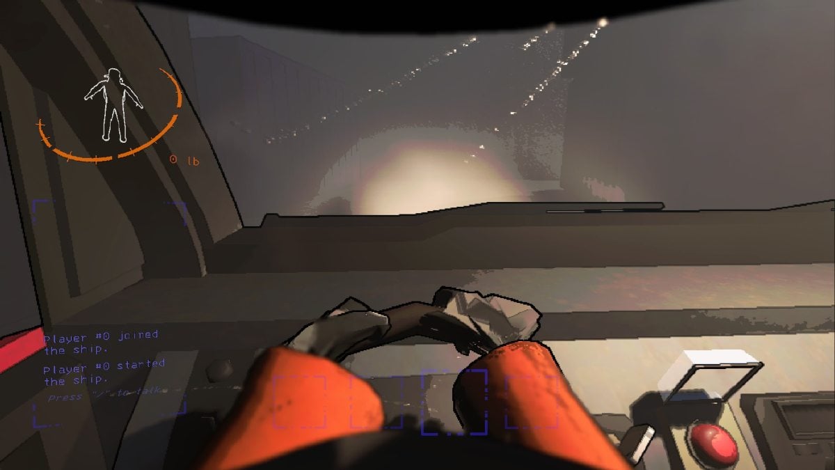 Driving the Company Cruiser in Lethal Company