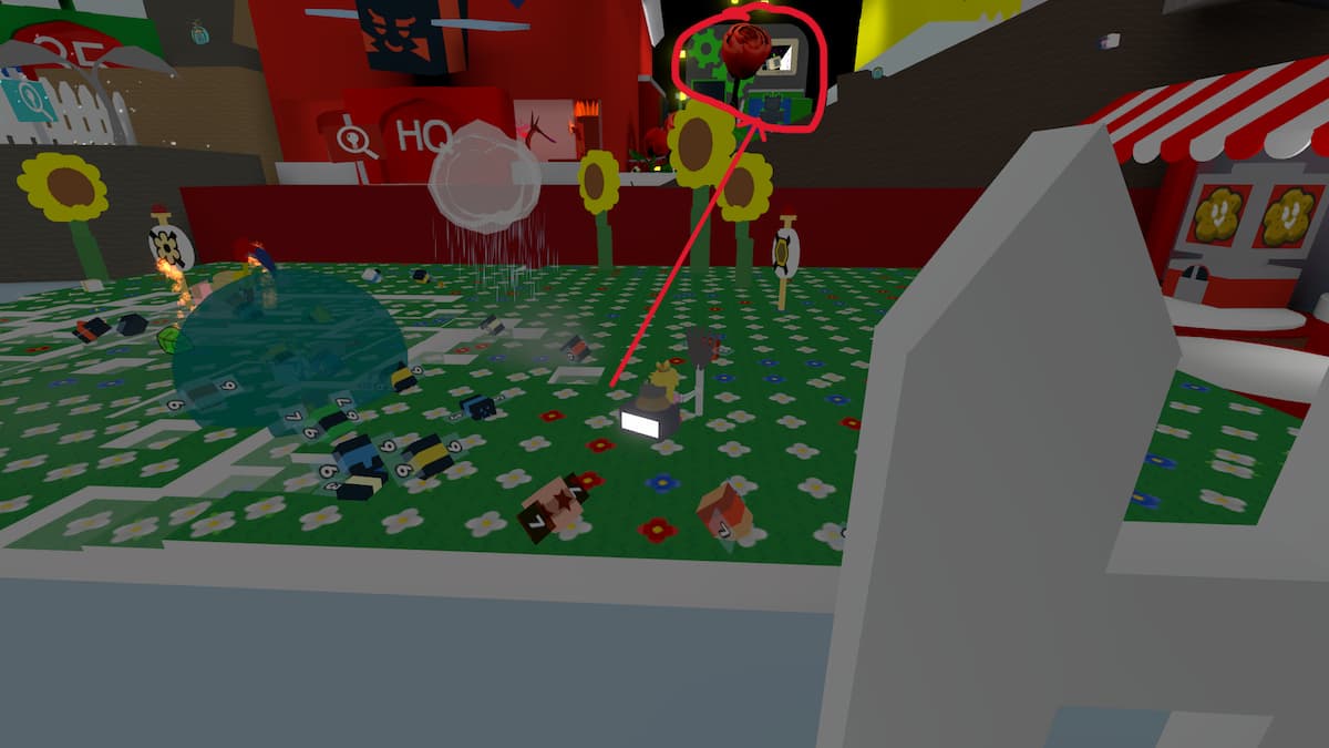 Robo Bear location in Bee Swarm Simulator