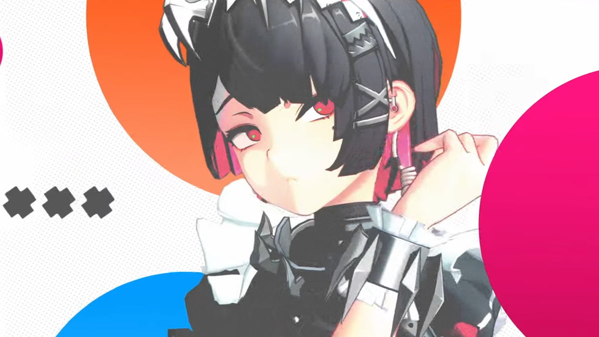 Ellen looking up thoughtfully in Zenless Zone Zero.