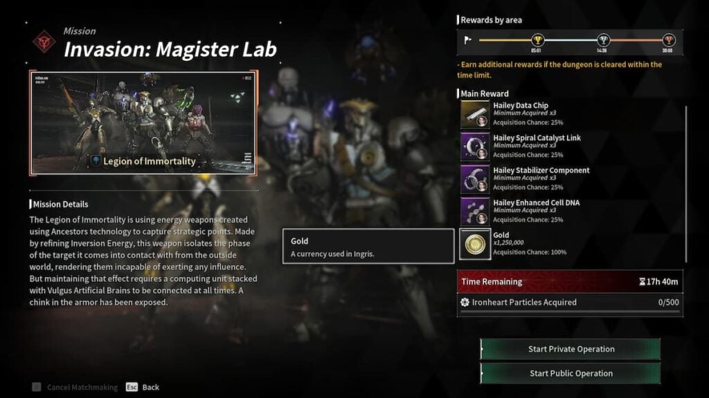 Invasion missions in The First Descendant