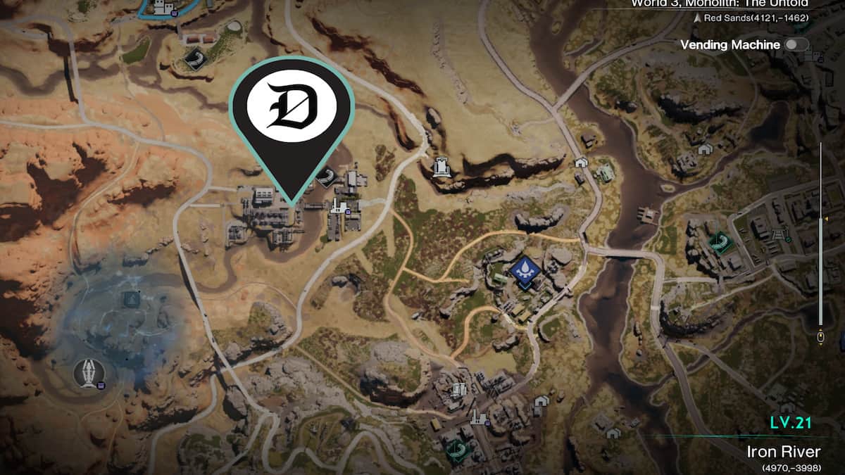 Greywater Industrial Zone agent set location in Once Human