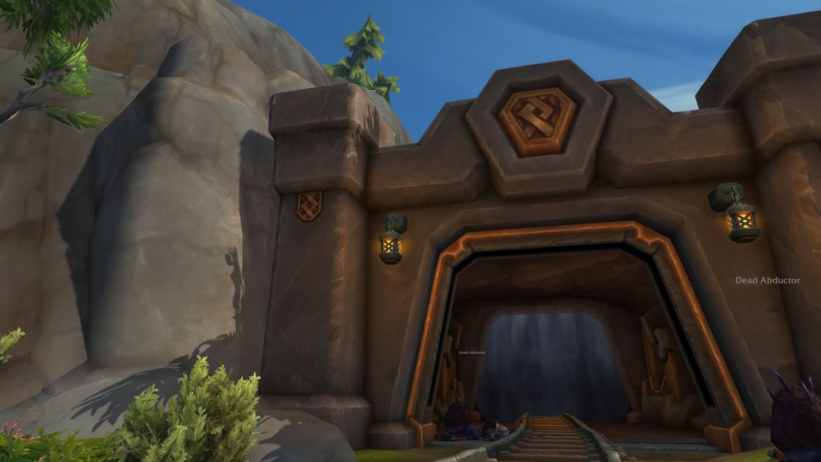 World of Warcraft delve entrance in The War Within.