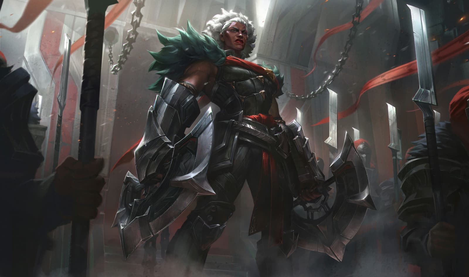 Picture showing Ambessa in League of Legends