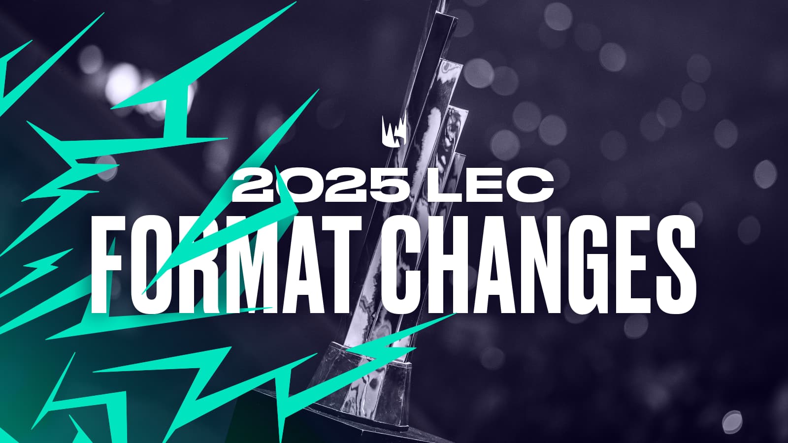 LEC 2025 logo with Format Changes written on it