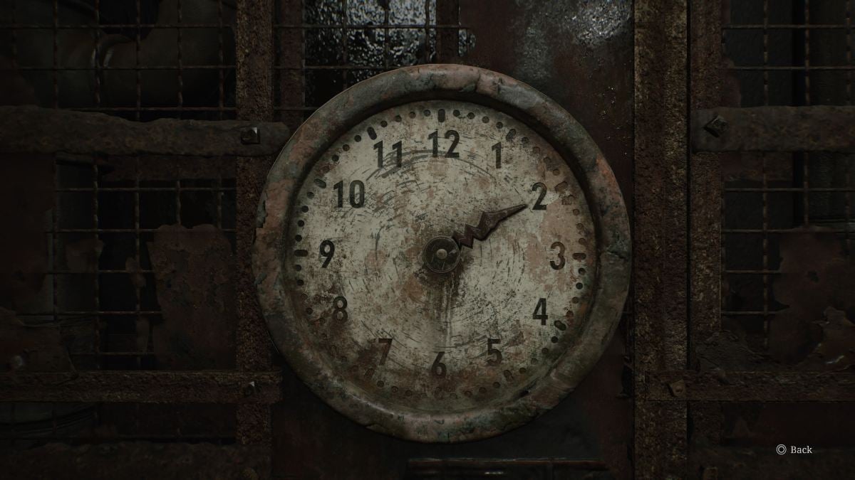 A close up of the dial placed on number two in M2 of the Otherworld Brookhaven Hospital