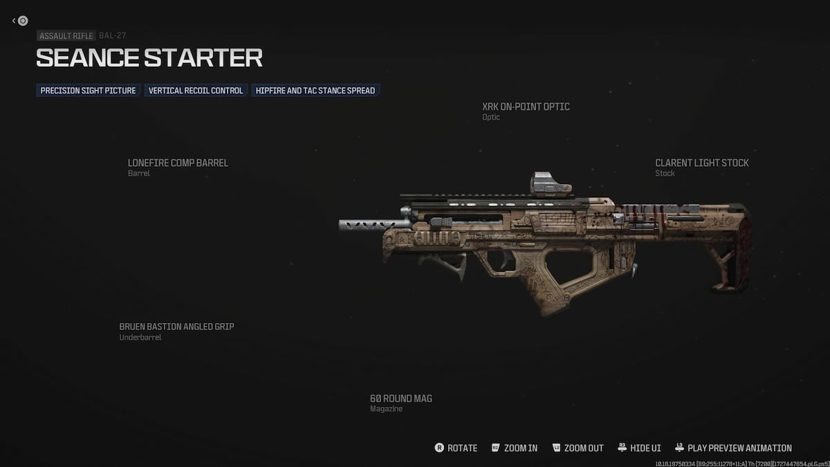 Seance Starter blueprint in MW3 and Warzone