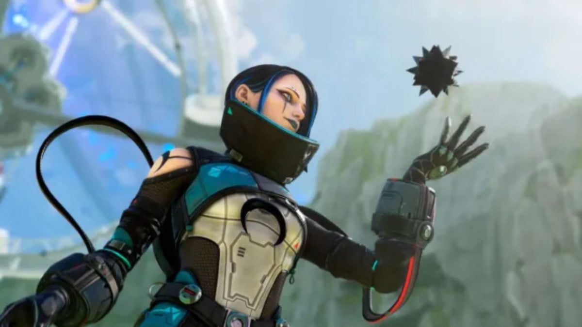 Catalyst manipulating matter before it becomes her Piercing Spike in Eclipse trailer for Apex season 15