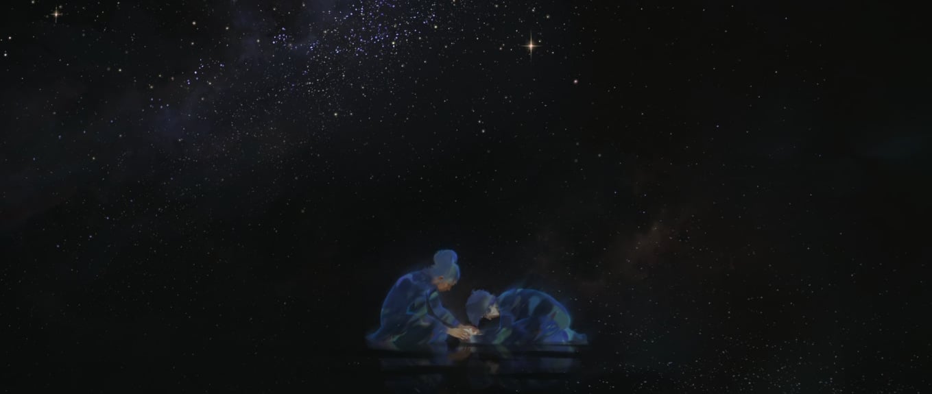 Picture showing the last moments between Sky and Viktor in Arcane.