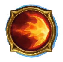 This screenshot from The Bazaar shows readers what the Final Flame skill looks like. It's represented by a fiery bolt.