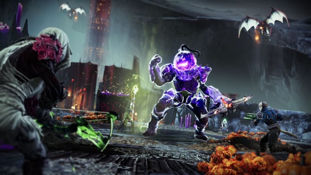 Headless one in Haunted Altars activity in Destiny 2