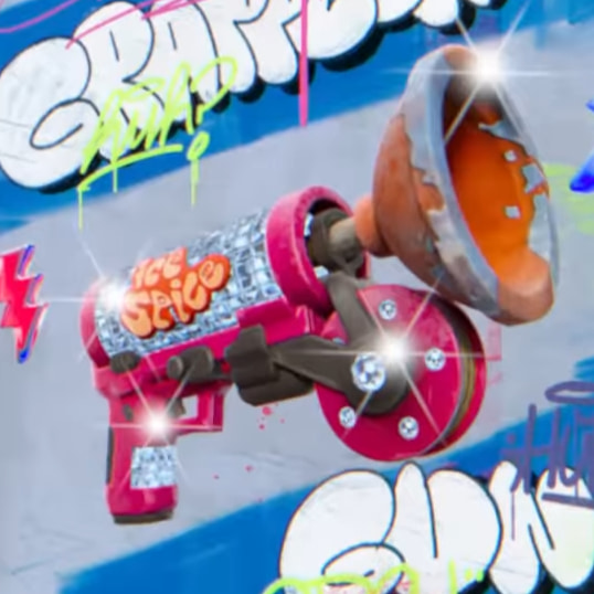 Ice Spice's Grappler in Fortnite Remix.