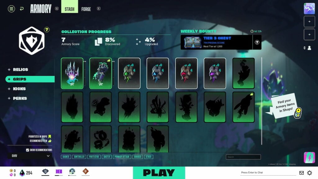 Armory in SUPERVIVE