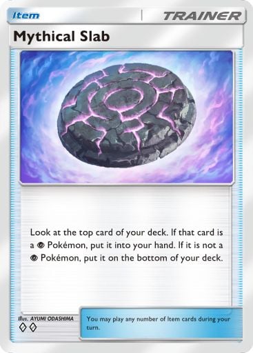 The Mythical Slab card from Mythical Island in Pokemon TCG Pocket