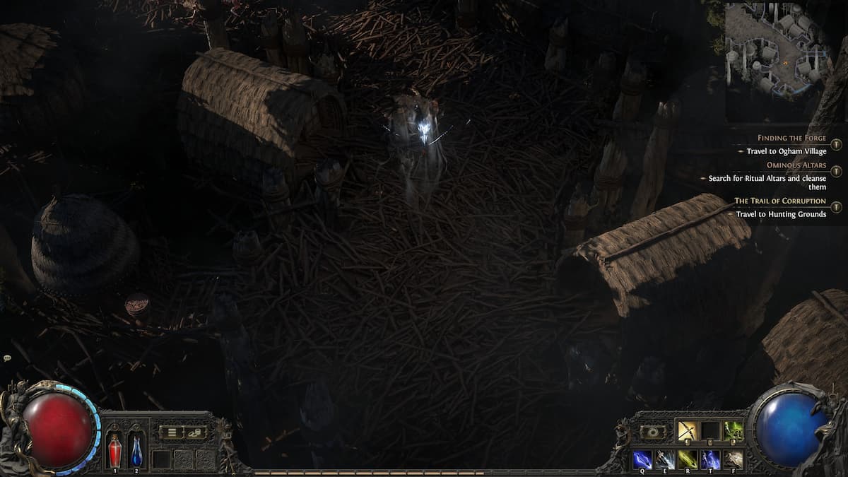 Ranger using one of his abilities in Path of Exile 2.