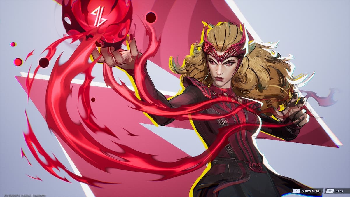Scarlet Witch Marvel Rivals MCU skin