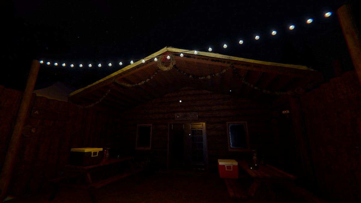 Maple Lodge Campsite in the Winter's Jest event in Phasmophobia.