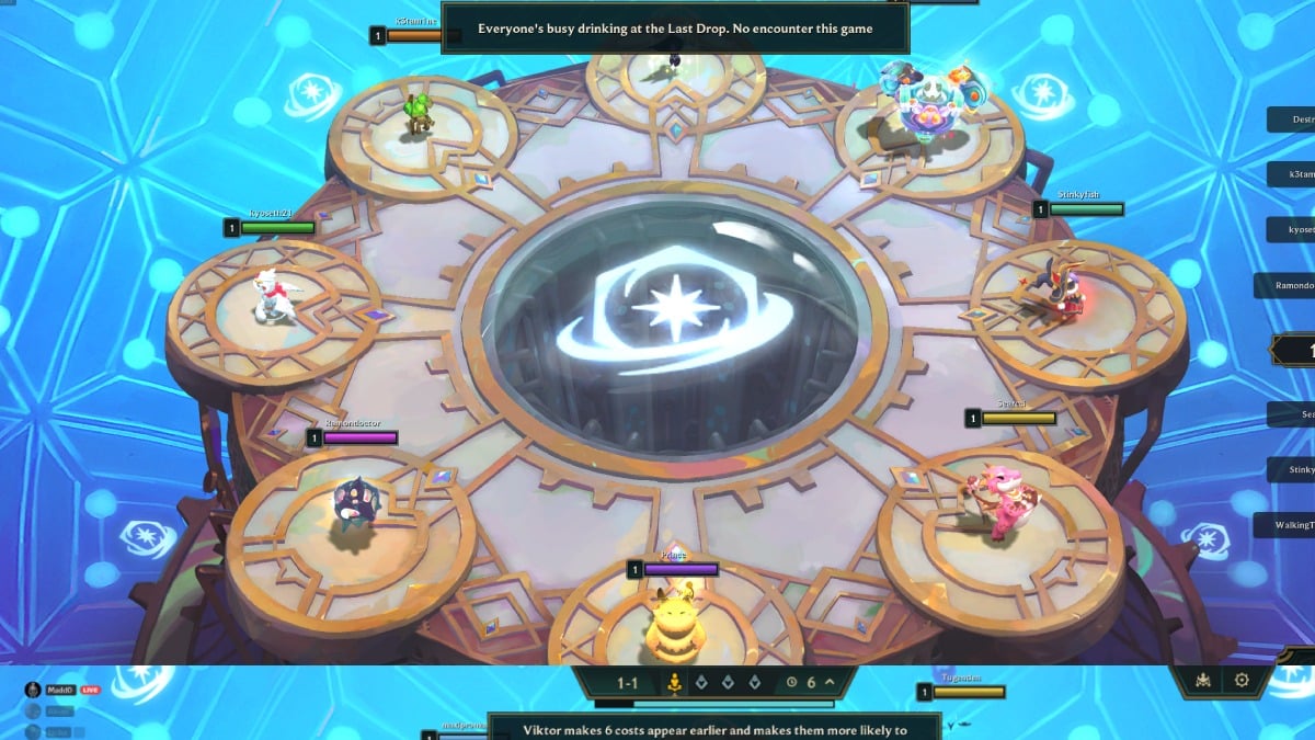 No Opening Encounter in TFT set 13