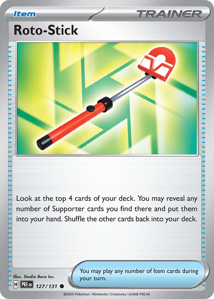 Roto-Stick Pokémon card.