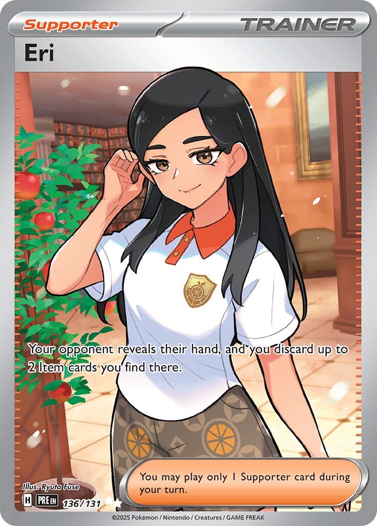 Eri Pokémon card.