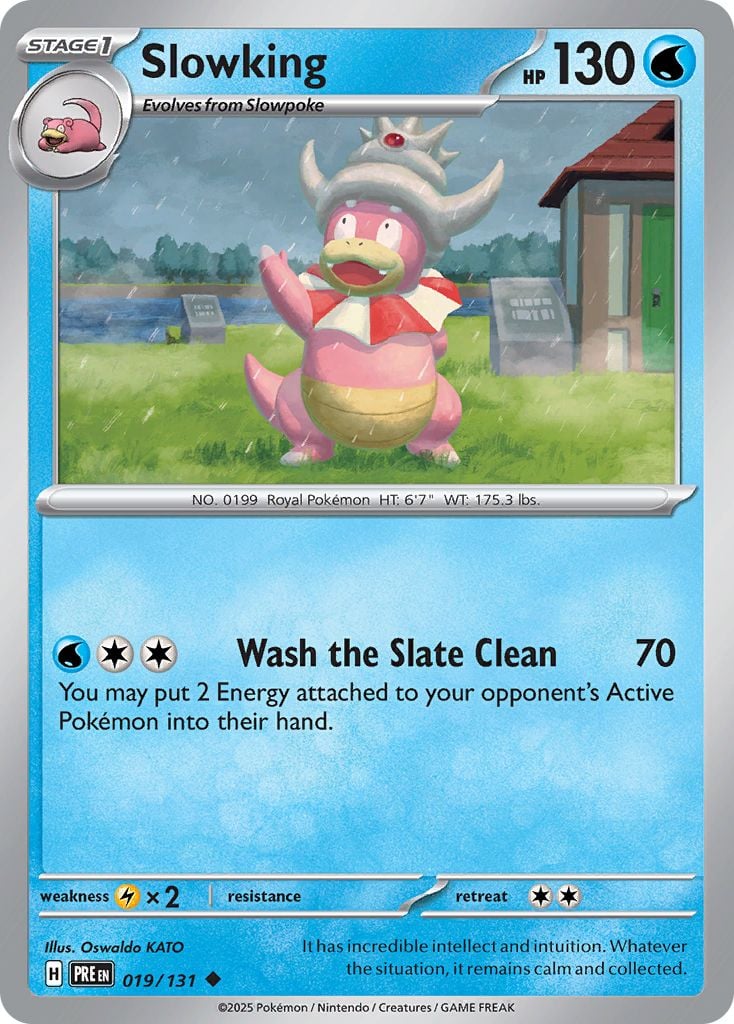 Slowking Pokémon card.