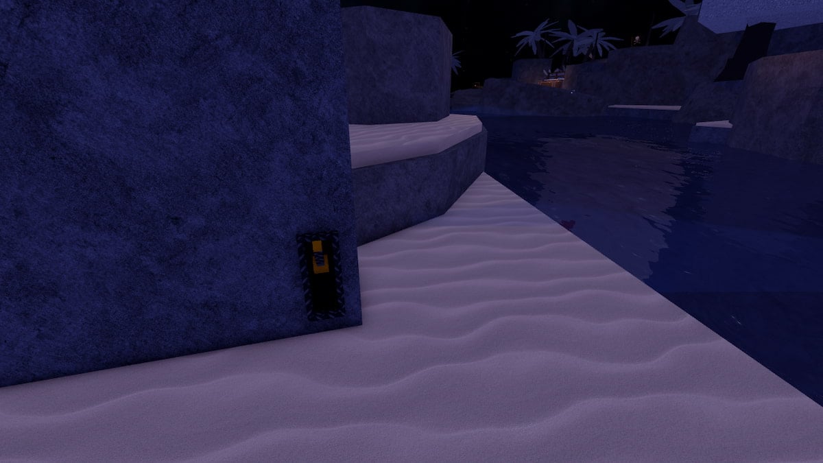 Picture showing the lever five location in Fisch.