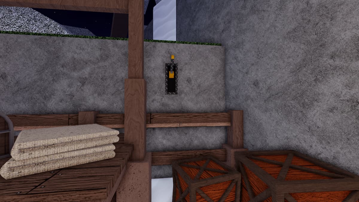 Picture showing the lever one location in Fisch.