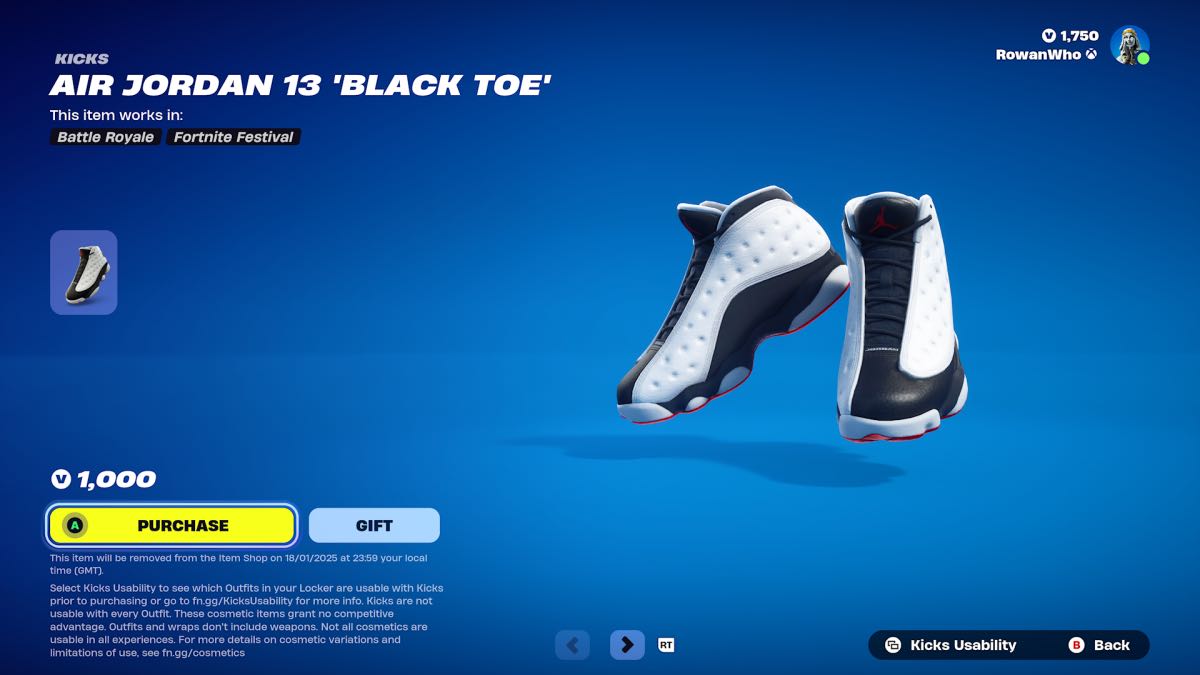 white and black kicks