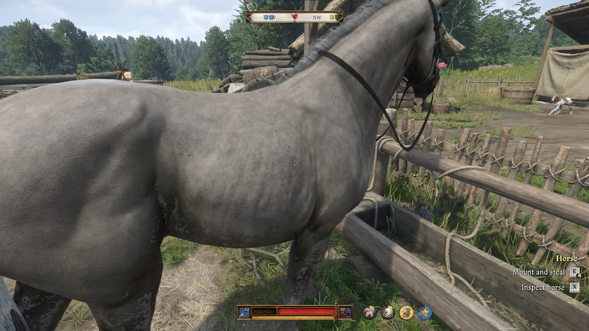Stealing horses in Kingdom Come 2