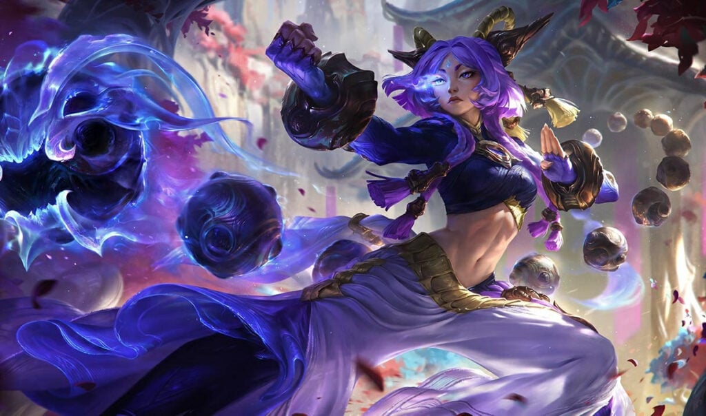 An image of League of Legends champion Yunara,