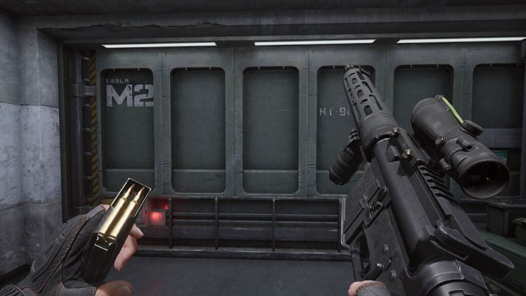 M16A4 inspect animation in Delta Force