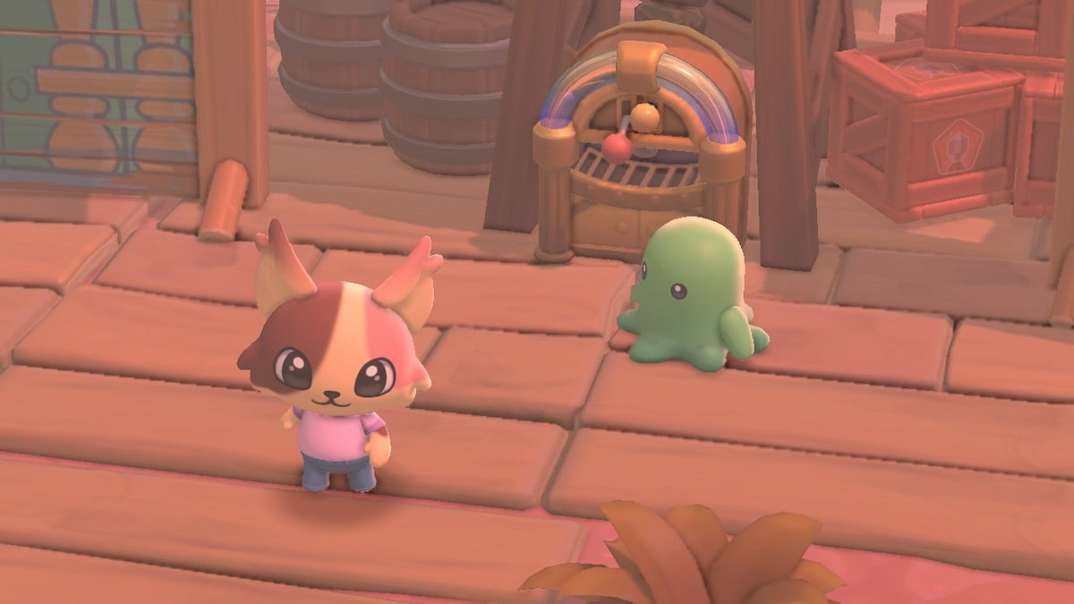 The soda machine in Hello Kitty Island Adventure.