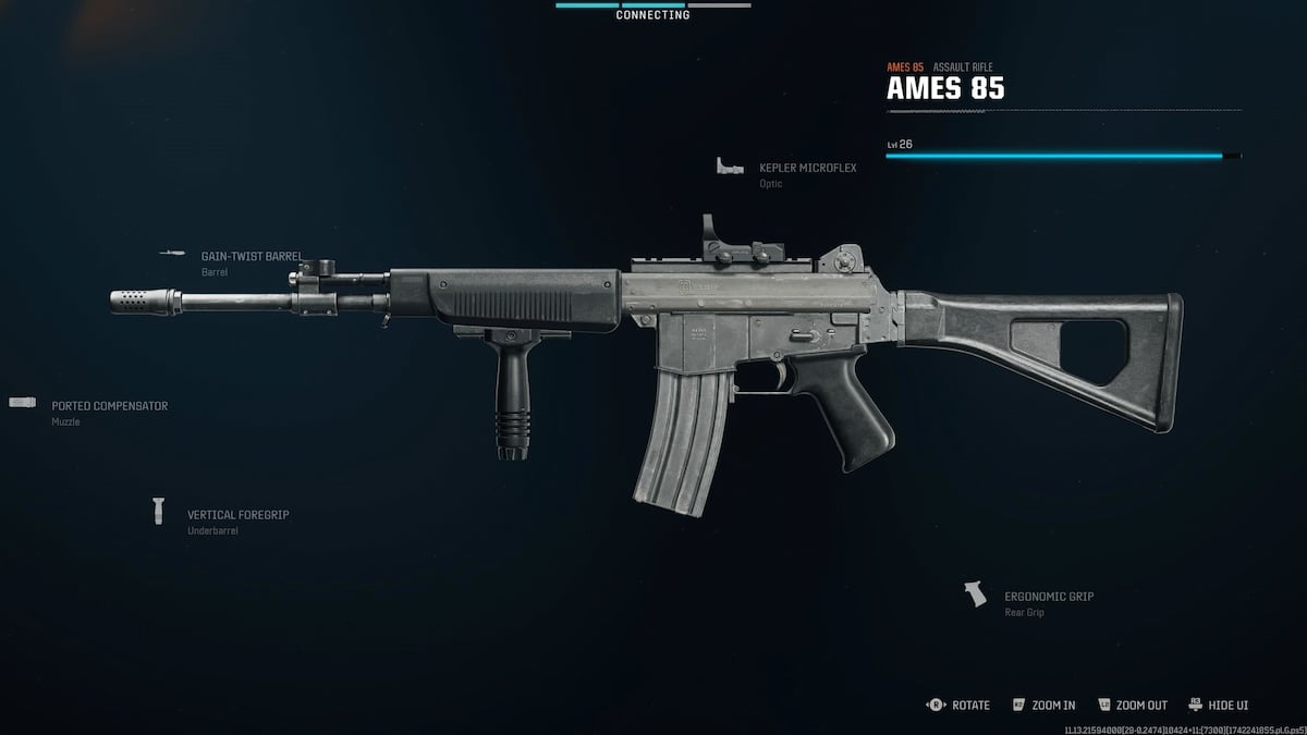 The best loadout for the Ames 85 in BO6
