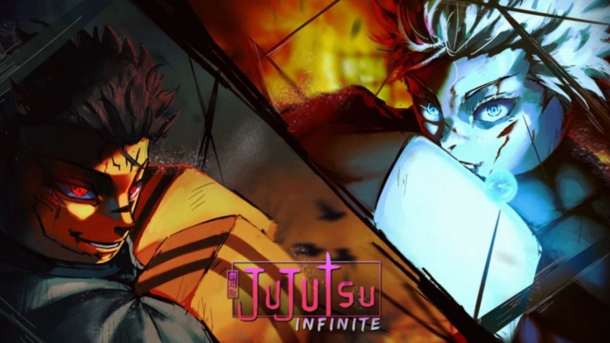 Jujutsu Infinite cover featuring Jujutsu Kaisen characters.