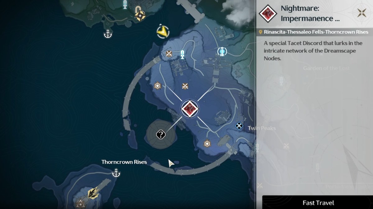 Wuthering Waves map Nightmare Impermanence Heron location