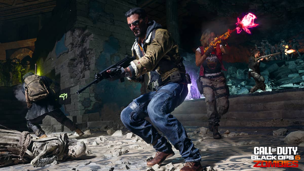 BO6 Zombies The Tomb map gameplay