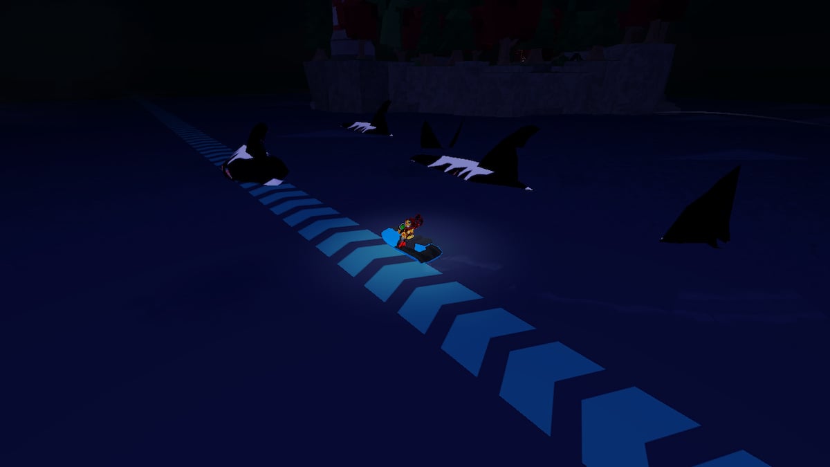 Picture showing the migration trail for ocra in Fisch.