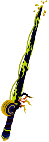 Picture showing the Volcanic Rod in Fisch.