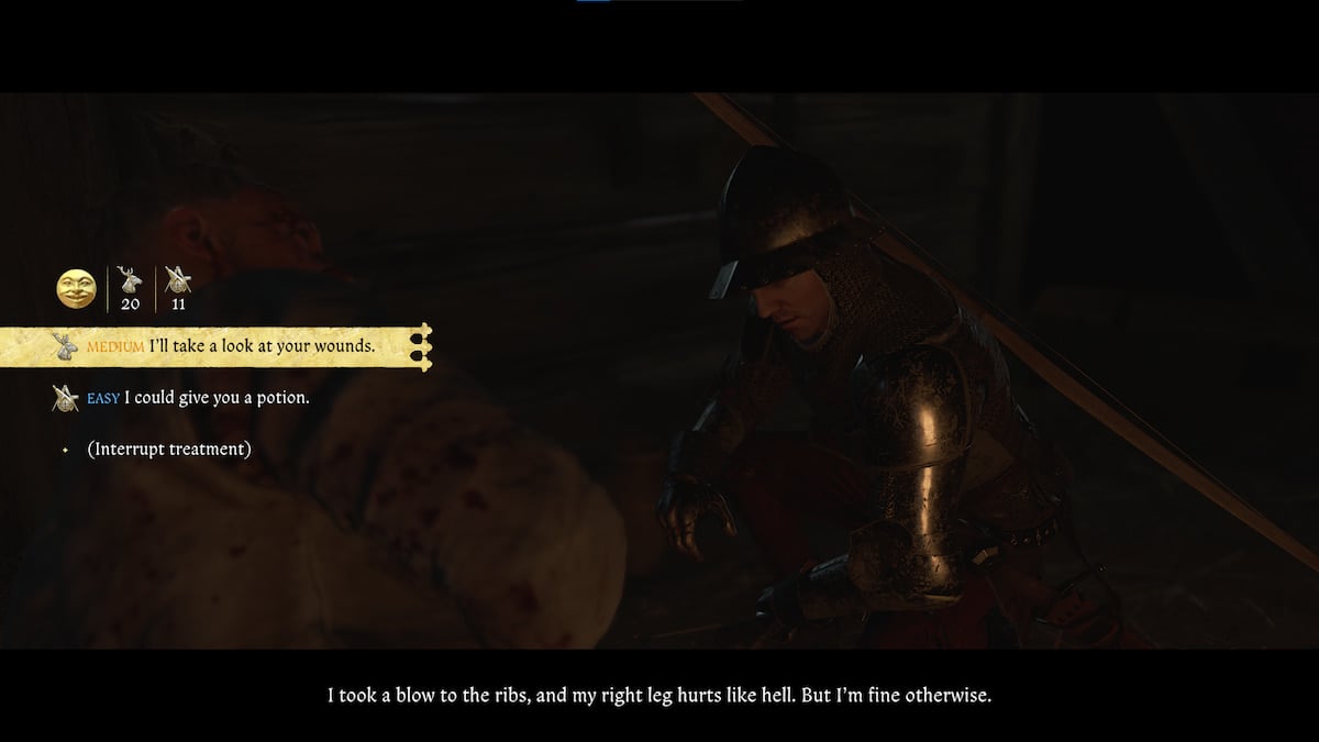 Treating Zwerk in Kingdom Come 2