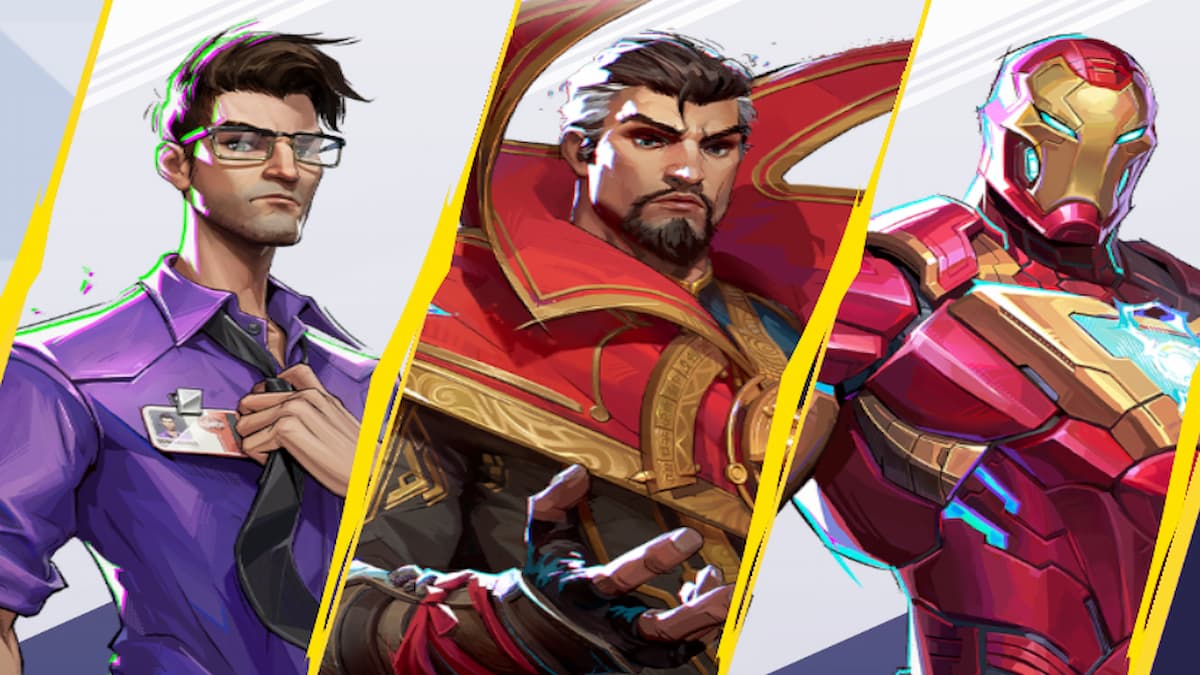 Dr. Strange, Iron Man, Hulk Marvel Rivals