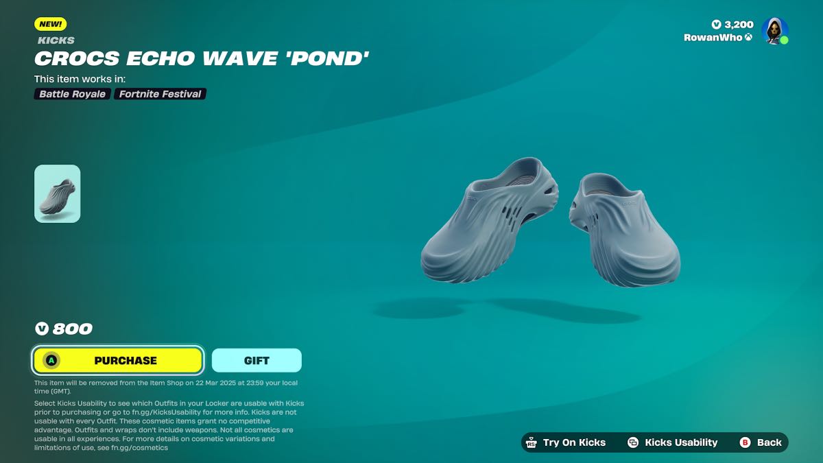 Crocs Echo Wave Pond