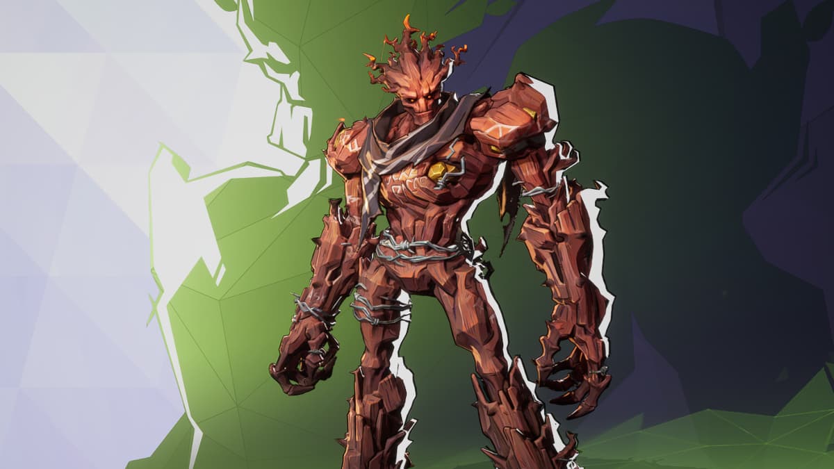 Groot's Carved Traveler skin in Marvel Rivals