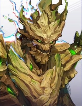 Groot hero image shot on hero roster menu in Marvel Rivals