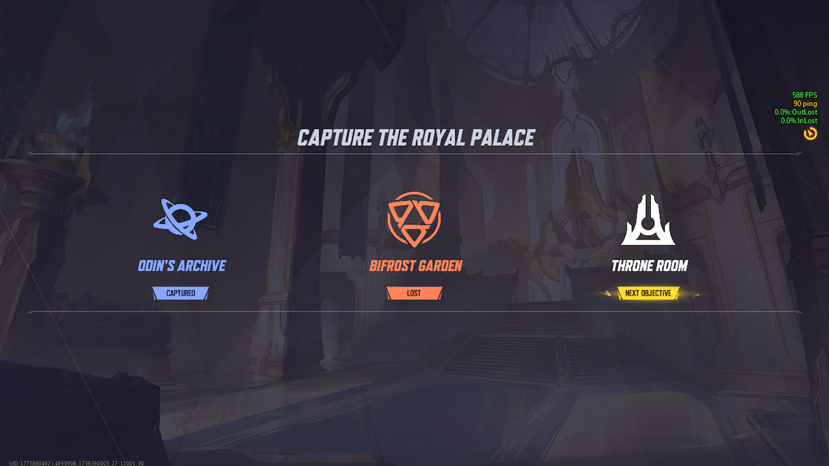 Picture showing the Throne Room order in Marvel Rivals.