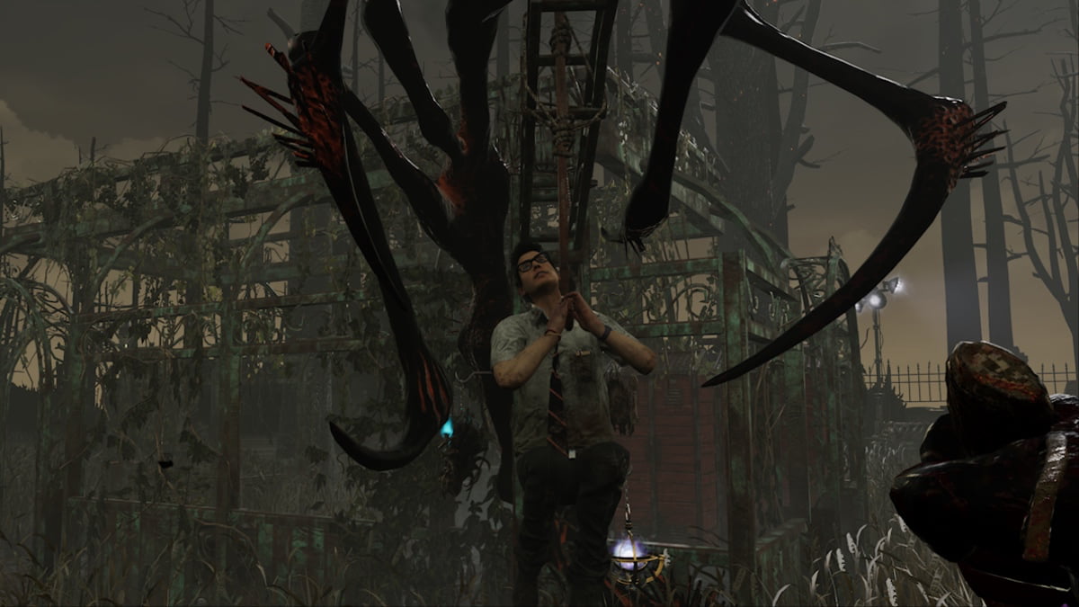 dwight hooked by ghost face