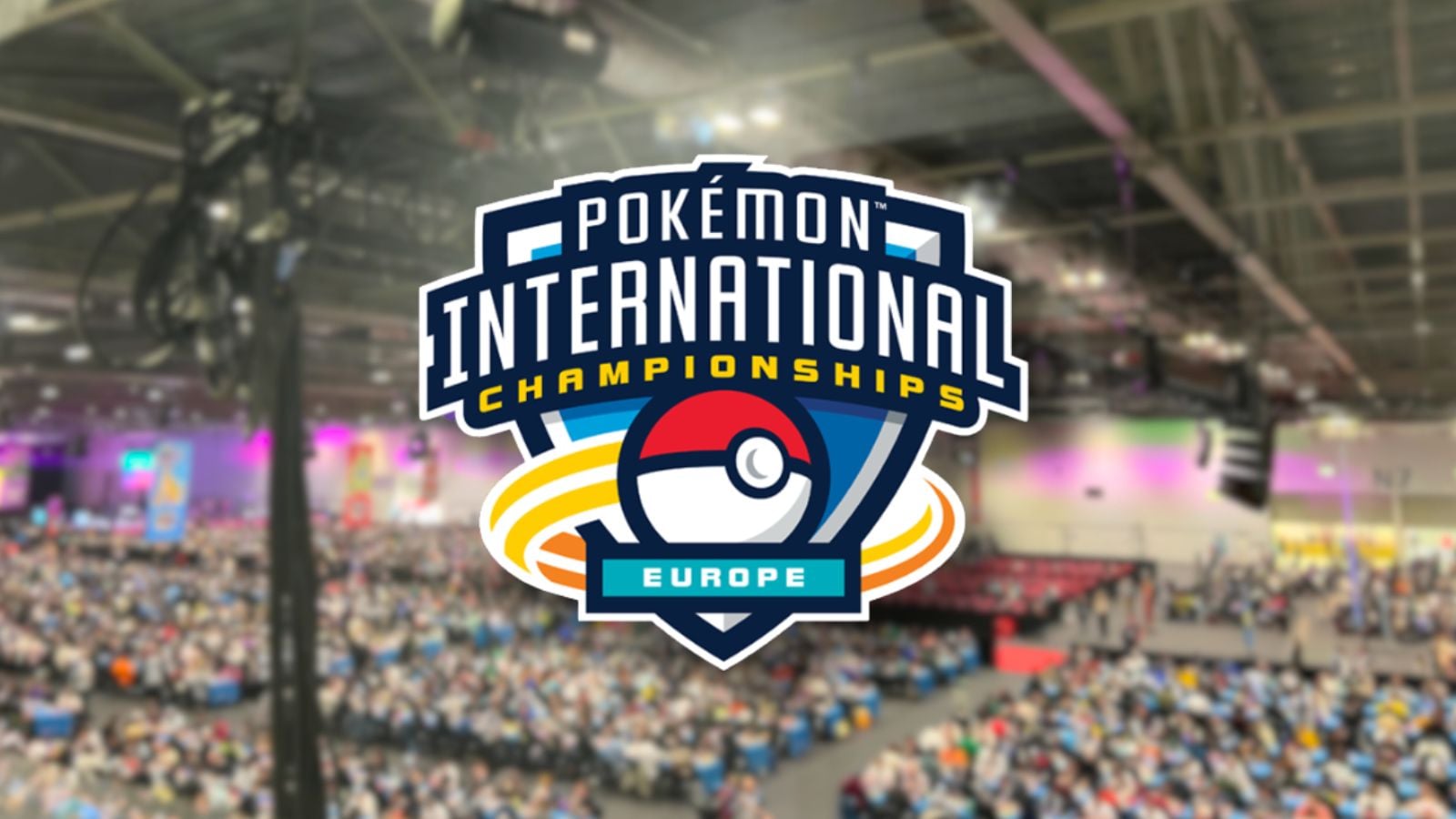 Busy EUIC 2025 stadium room with logo pasted on top.