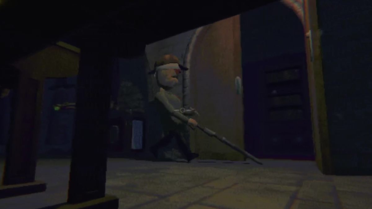 A side profile shot of the Huntsman taken from underneath a table